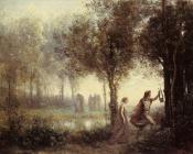让 巴蒂斯特 卡米耶 柯罗 : Orpheus Leading Eurydice from the Underworld